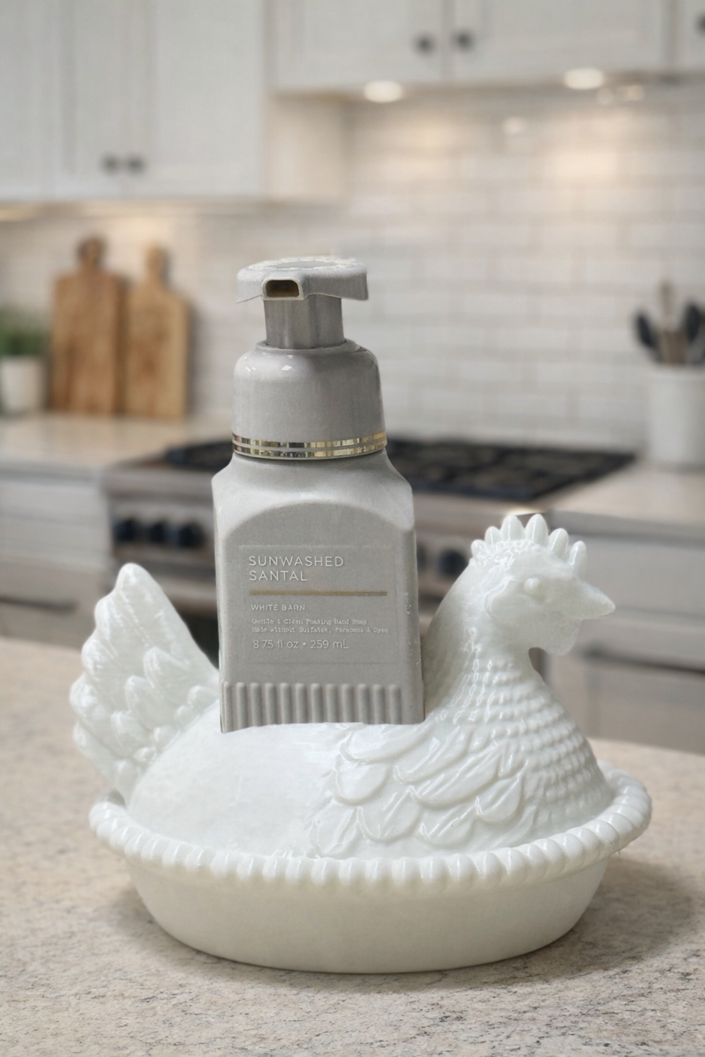 Signature Hen In Nest soap holder