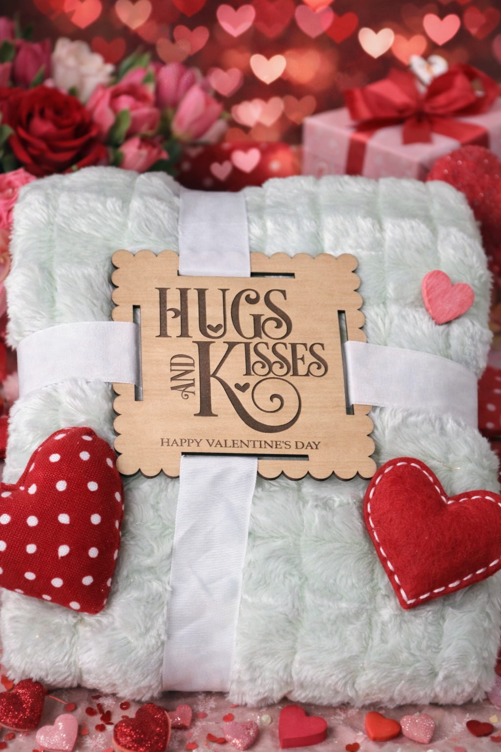 Valentine’s Cozy Plush Blanket – Gift Ready