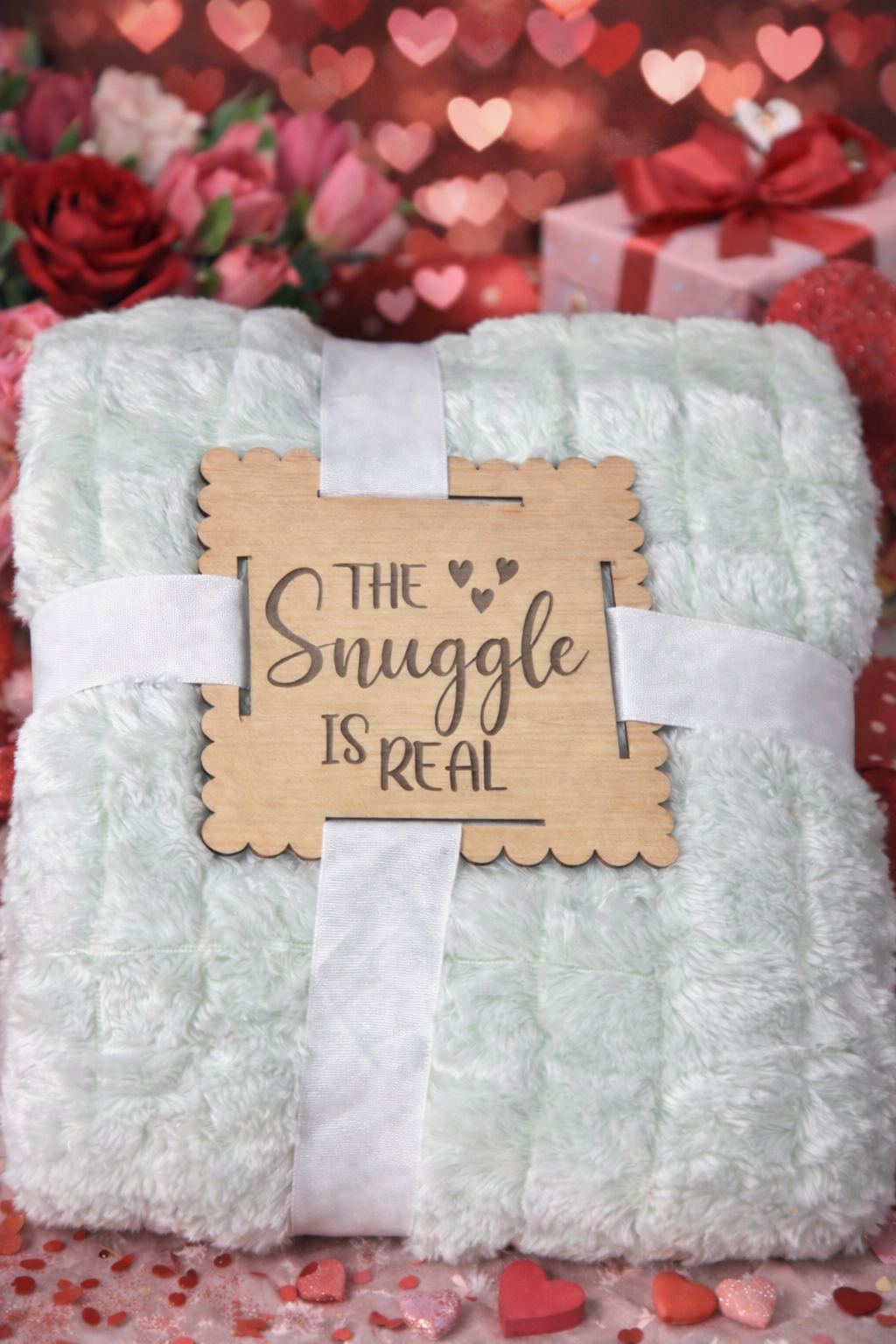 Valentine’s Cozy Plush Blanket – Gift Ready
