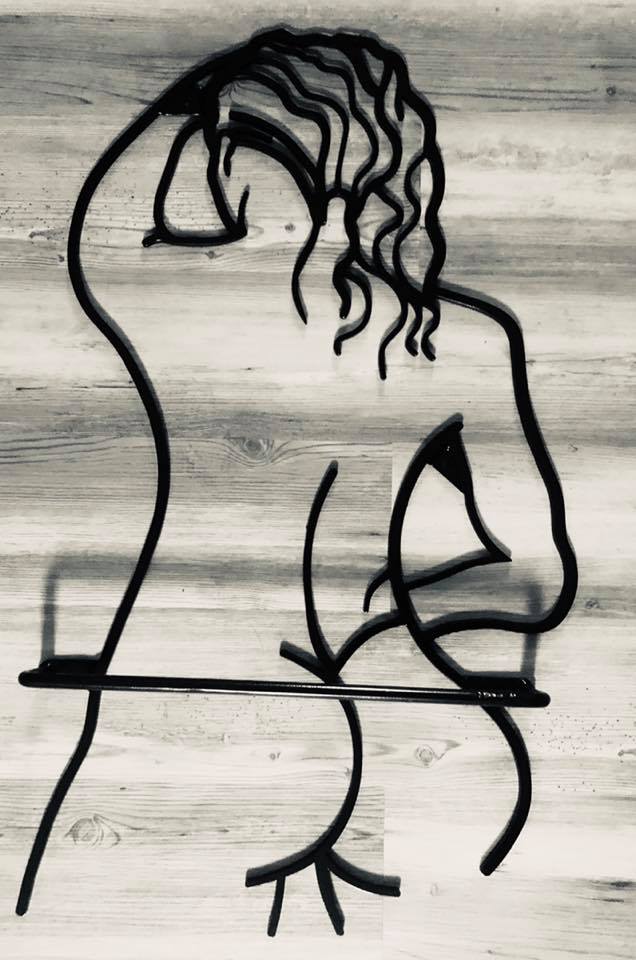 "His" & "Her" Towel Rack